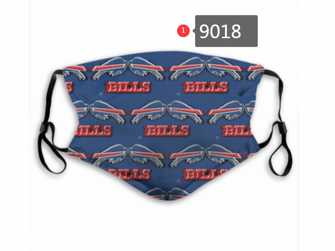 2020 NFL Buffalo Bills Dust mask with filter